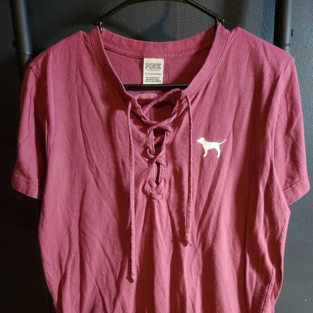 Pink Victoria's Secret Tee